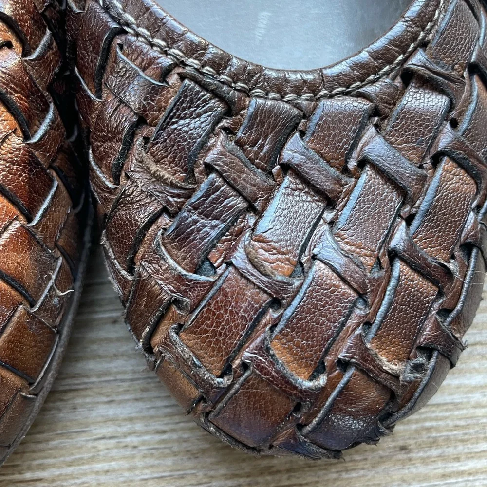 Calzoleria Toscana B940 Woven Ballerina Flat - Picture 3 of 8
